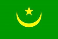 Mauritania Flag Historical