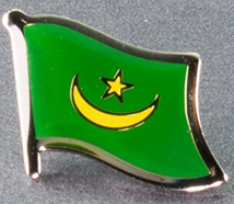 Mauritania Lapel Pin