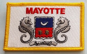 Mayotte Rectangular Patch