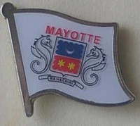Mayotte Flag Pin