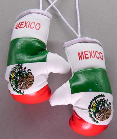Mexico Mini Boxing Gloves