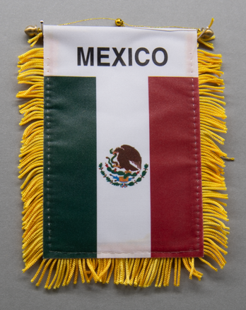 Mexico Mini Car Flag