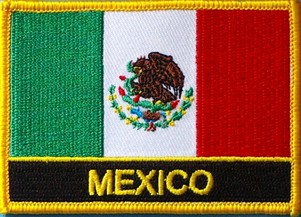 Mexico Rectangular Patch