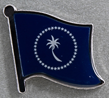 Micronesia CHUUK Lapel Pin