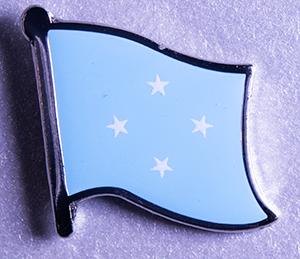 Micronesia A Lapel Pin