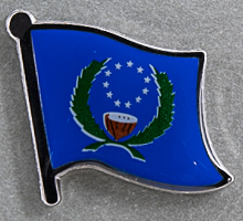 Micronesia POHNPEI Lapel Pin