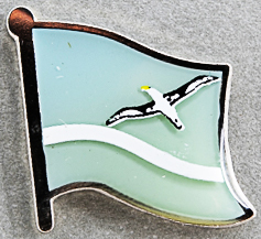 Midway Islands Flag Pin