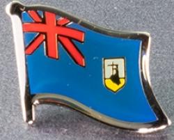 Montserrat Flag Lapel Pin