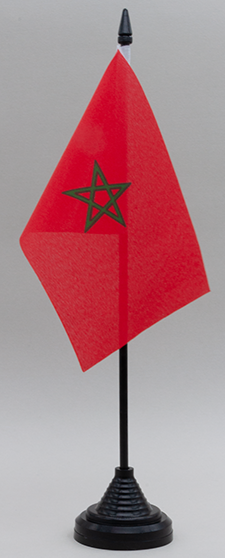 Morocco Desk Flag