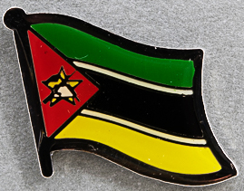 Mozambique Flag Pin AFN