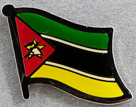 Mozambique Flag Lapel Pin