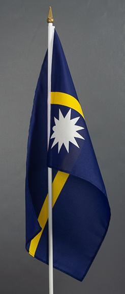 Nauru Hand Waver Flag