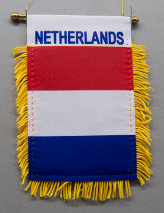 Netherlands Mini Car Flag