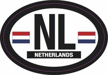 Netherlands Flag Decal