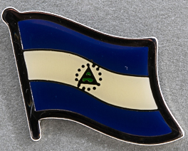 Nicaragua Lapel Pin