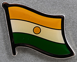 Niger Flag Pin AFN
