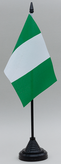 Nigeria Desk Flag
