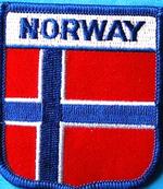 Norway Shield Patch
