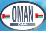 Oman Decal Oval