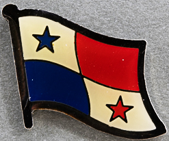 Panama Lapel Pin