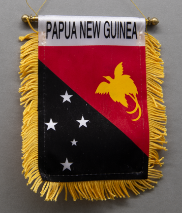 Papua New Guinea Mini Car Flag
