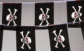 30 Pirate Flag Bunting
