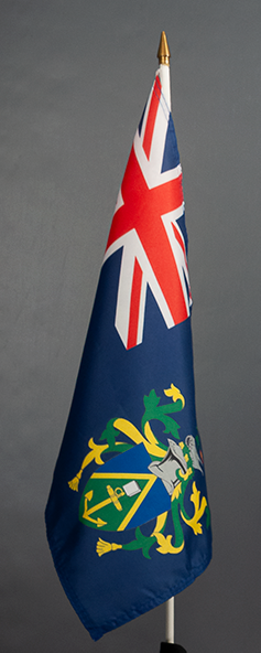 Pitcairn Island Hand Waver Flag