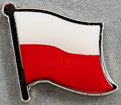 Poland Lapel Pin - NO Eagle