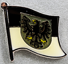 Prussia East Flag Lapel Pin Historical