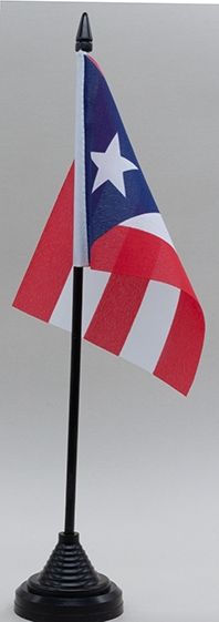 Puerto Rico Desk Flag