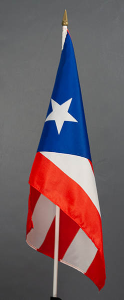 Puerto Rico Hand Waver Flag
