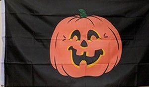Halloween Pumpkin Flag