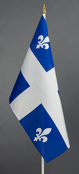 Quebec Hand Waver Flag (Canada)