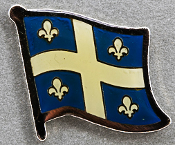 Quebec Flag Lapel Pin Canada