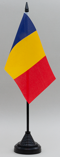Romania Desk Flag
