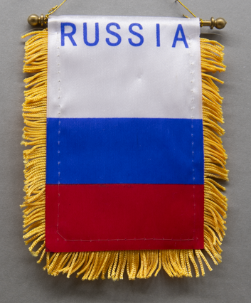 Russia Mini Car Flag