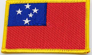Samoa Rectangular Flag Patch