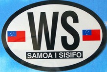 Samoa Decal