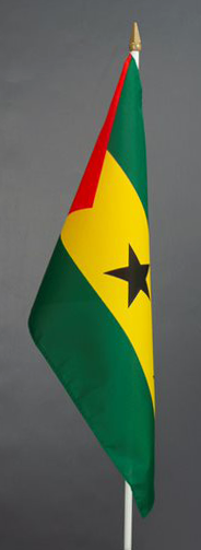 Sao Tome and Principe Hand Waver Flag