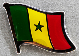 Senegal Lapel Pin