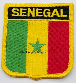 Senegal Shield Patch