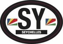 Seychelles Flag Decal