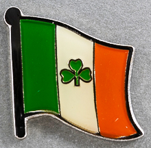 Shamrock Lapel Pin