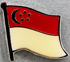 Singapore Lapel Pin
