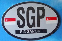 Singapore Decal