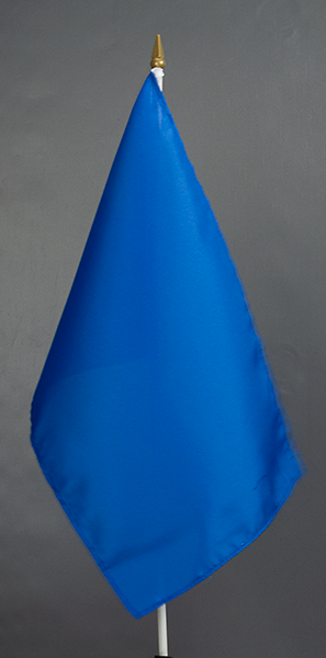 Blue Hand Waver Flag