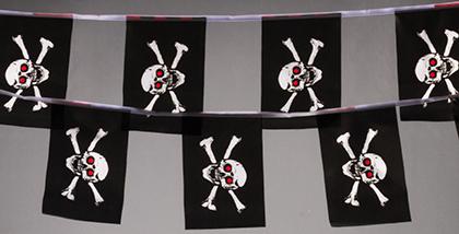Pirate 30 Flag Bunting