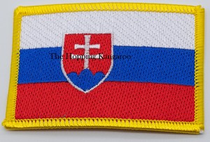 Slovakia Rectangular  Patch