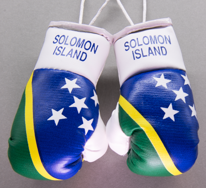 Solomon Island Mini Boxing Gloves