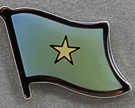 Somalia Flag Pin AFN